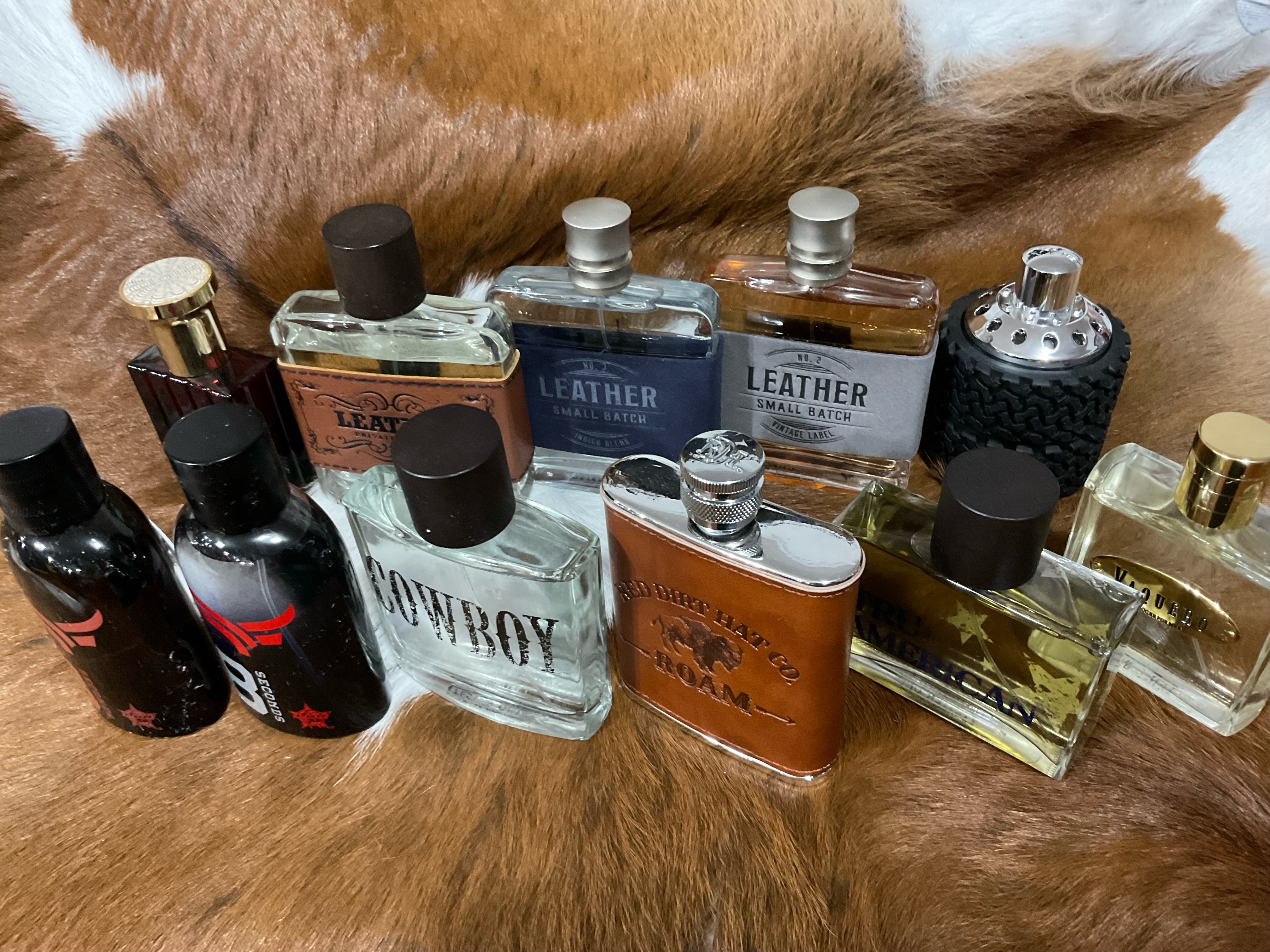 Men's Cologne Fragrance - Yellowstone, COWBOY, Leather, and more