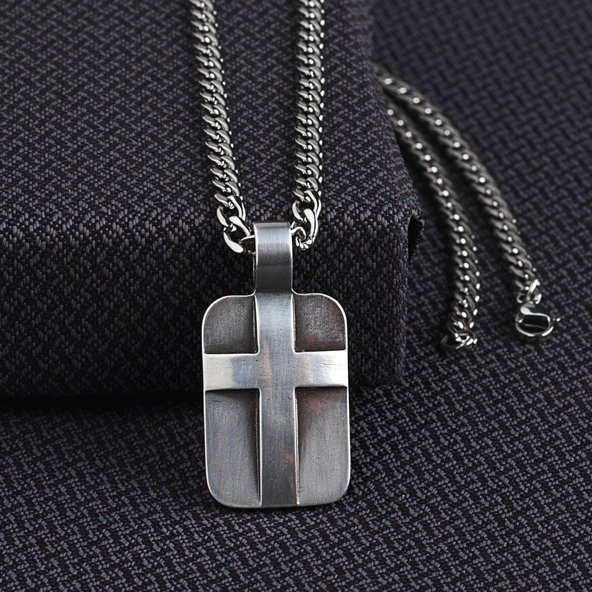 Twister mens deals cross necklace