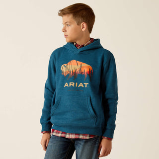 Ariat Boys Ariat Bison Plains Hoodie