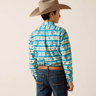 Ariat Ariat Boy’s Brent Classic Fit Shirt Sandshell