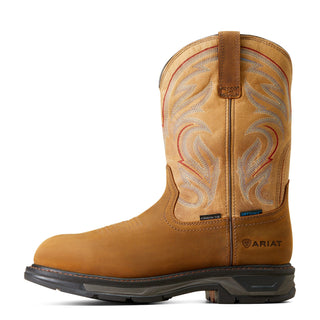 Ariat Ariat Mens WorkHog H2O Carbon Toe Distressed Brown/Bravo Brown