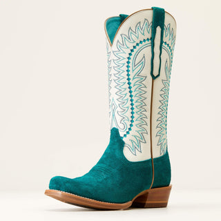 Beessbest Cowgirl Boots for Women, Retro Roman Chelsea Side Zipper