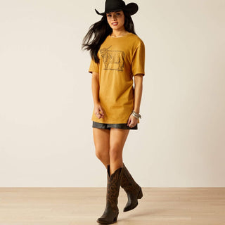 Ariat Shirts & Tops Ariat Women's Highlander Tee Harvest Gold