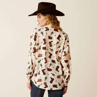 Ariat Shirts & Tops Ariat Women's Homestyle Western Cowgirl Print Button Down