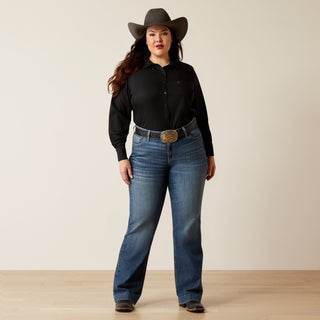 Ariat Shirts & Tops Ariat Women's Kirby Pro Black Button Down