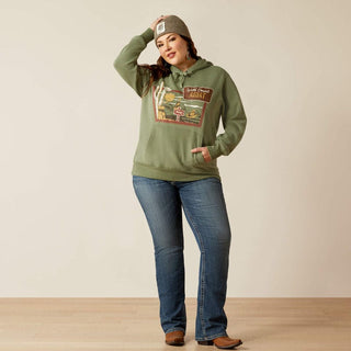 Ariat Shirts & Tops Ariat Women's Route 66 Hoodie Sea Spray