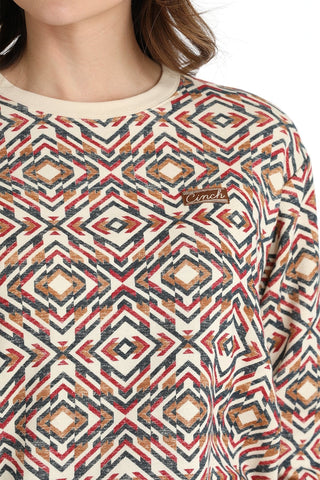 CINCH Shirts & Tops Cinch Women's Printed Sweatshirt Multi