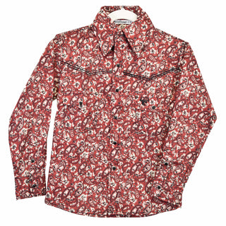 Cowboy Hardware Boys Cowboy Hardware Youth Range Floral LS Print