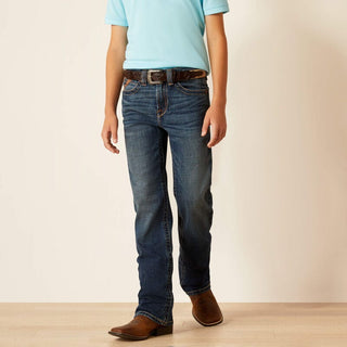 Cowboy Swagger Ariat Boys B4 Relaxed Fit Adjustable Waistband Jean