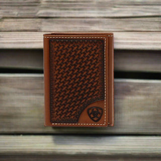 Cowboy Swagger Ariat Men's Tri-Fold Wallet