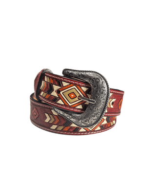 Cowboy Swagger Ariat Women’s Southwest Painted Tooled Belt