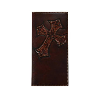 Cowboy Swagger Ariat Youth Rodeo Wallet Tooled Cross A3551402