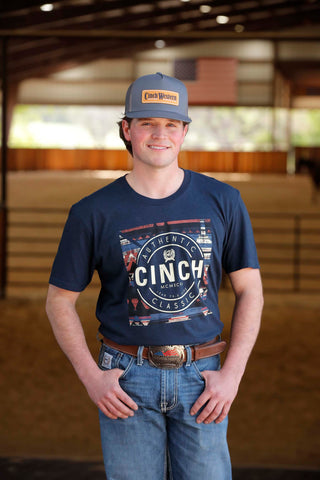 Cowboy Swagger Cinch Men’s Southwestern Logo Graphic Tee