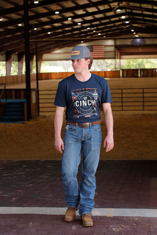 Cowboy Swagger Cinch Men’s Southwestern Logo Graphic Tee