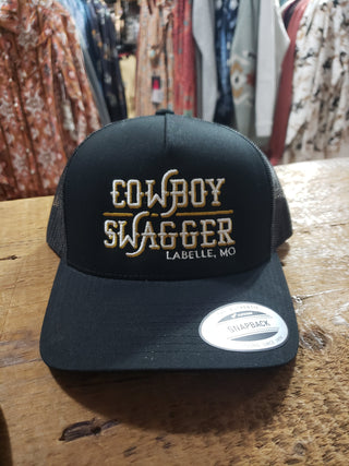 Cowboy Swagger Cowboy Swagger Curved Bill Cap Black