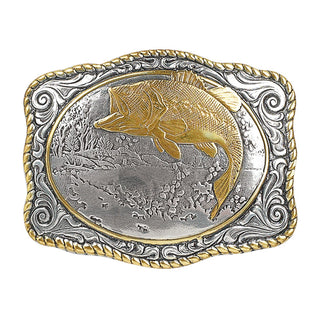 Cowboy Swagger Crumrine Fish Belt Buckle