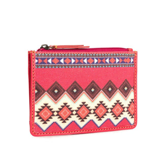 Cowboy Swagger Myra Empress Pointe Credit Card Holder Pink Aztec