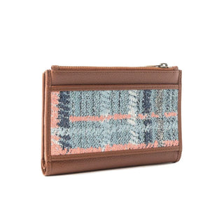 Cowboy Swagger Myra Pastel Desert Sunrise Wallet Woven Blues