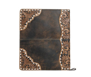 Cowboy Swagger Myra Quill and Scroll Leather Binder