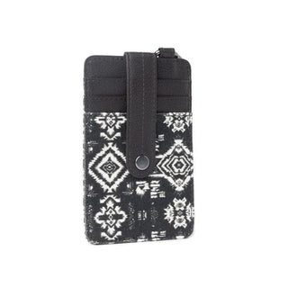 Cowboy Swagger Myra Taralongo Vista Credit Card Holder Black Aztec