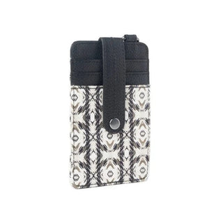 Cowboy Swagger Myra Taralongo Vista Credit Card Holder White Aztec