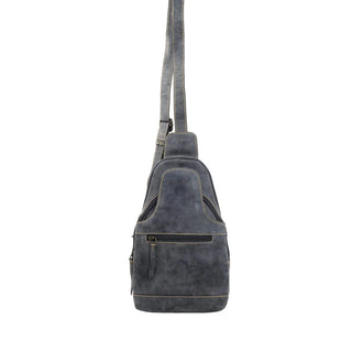 Cowboy Swagger Myra Western Ford Sling Bag in Coal