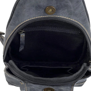 Cowboy Swagger Myra Western Ford Sling Bag in Coal