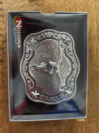 Cowboy Swagger Nocona Bull Skull Buckle