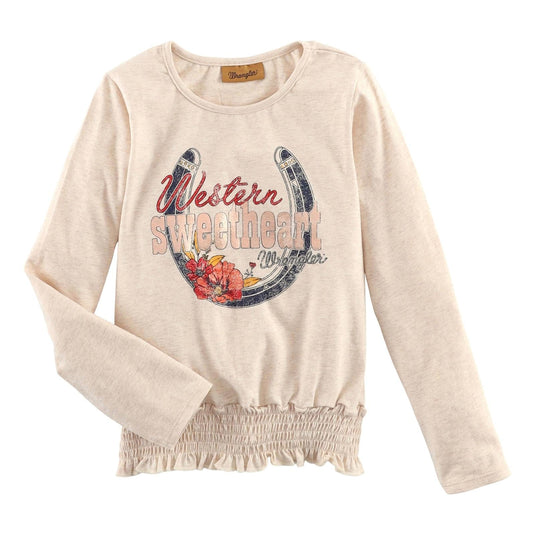 Cruel Girls 3/4 Sleeve Raglan Peach Top – Cowboy Swagger