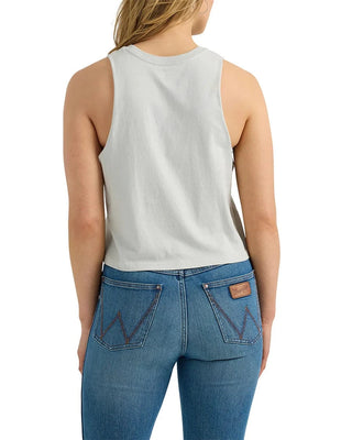 Cowboy Swagger Wrangler Retro Women’s Festival Aztec Steer Cropped Tank