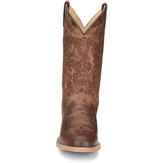 Justin Justin Men’s Clinton Khaki Cowhide 12” Wide Round Toe Western Boot