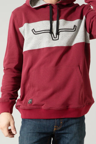 Kimes Ranch Kimes Men’s Ripon Hoodie Burgundy