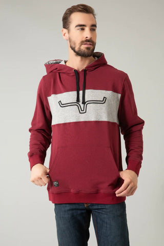 Kimes Ranch Kimes Men’s Ripon Hoodie Burgundy