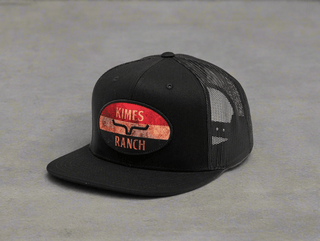 Kimes Ranch Hats Kimes Ranch American Standard Trucker Black Cap