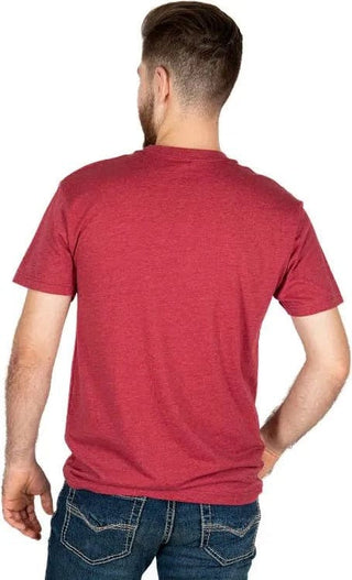 Kimes Ranch Kimes Ranch Mens Cardinal Red Blanket Tee