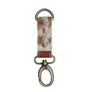 Myra Accesories Myra Brown &White Key Fob