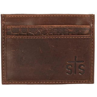 STS Ranch Wallets & Money Clips STS Men’s Ranch Croc Card Wallet