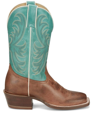 Cowboy Swagger Boots Tony Lama Women's Rowena Caramel Cowhide Western Boot