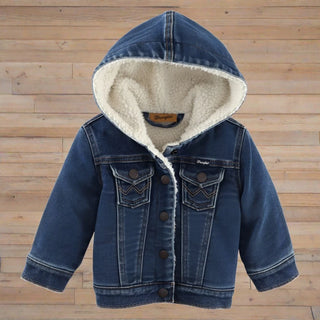 Wrangler Baby & Toddler Tops Wrangler Baby Denim Jacket Blue