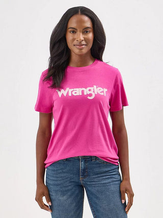 Wrangler Shirts & Tops Wrangler Women's Kabel Logo Vibrant Reg Fit Tee