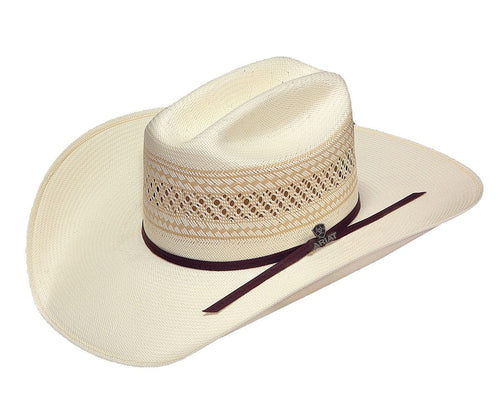 Cowboy Hat - Old West Straw Natural Unisex - Dallas Hats Color