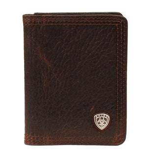 Cowboy Swagger Ariat Brand Concho Distressed Leather Wallet