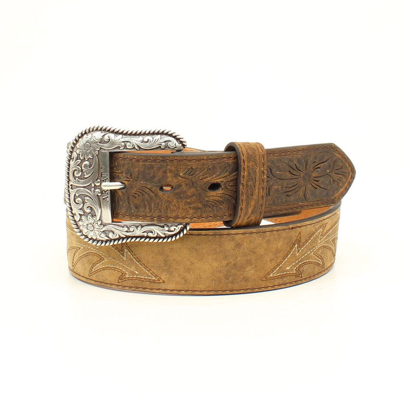 Men Two Tone Belt