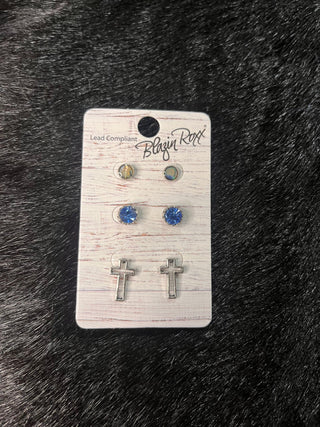 Cowboy Swagger Blazin Roxx Stud Style Earring