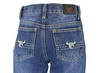 Cowboy Swagger Cowboy Hardware Barbed CH Medium Wash Jean