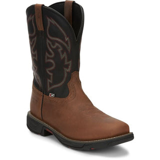 Cowboy Swagger Shoes Justin Kid’s Square Toe Leather Boot