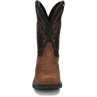 Cowboy Swagger Shoes Justin Kid’s Square Toe Leather Boot