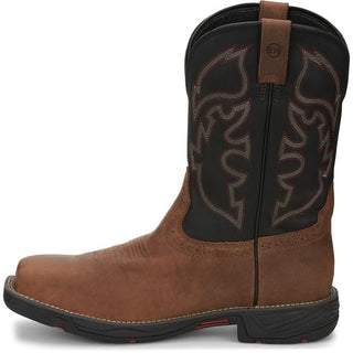 Cowboy Swagger Shoes Justin Kid’s Square Toe Leather Boot