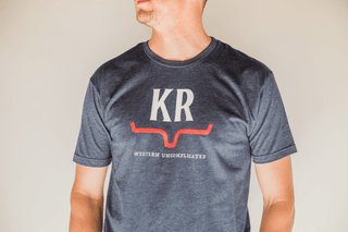 Cowboy Swagger Shirts & Tops Kimes Rise Navy Tee