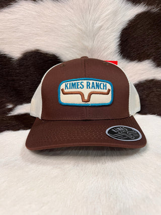 Cowboy Swagger Kimes Rolling Trucker Brown Cap